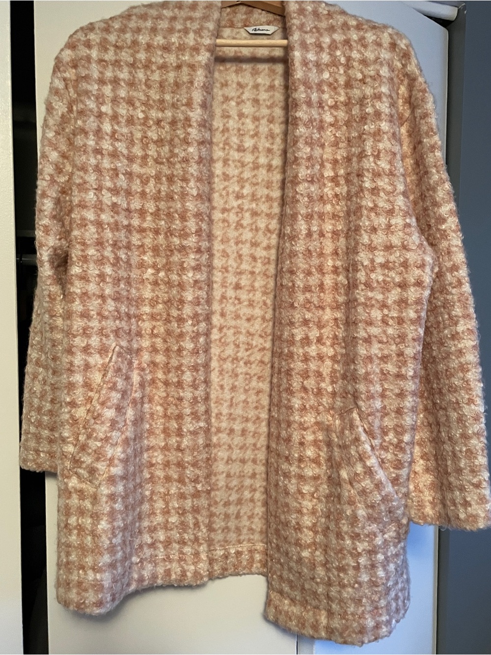 Reitmans Checkered Cardigan